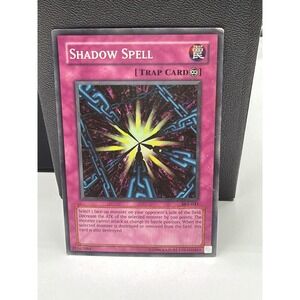 Yu-Gi-Oh Shadow Spell SKE-041 Starter Deck Evolution Continuous Trap Card Konami